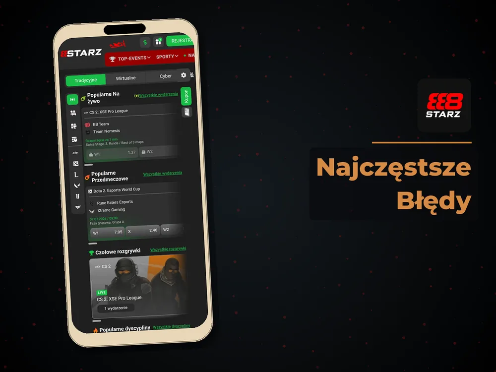 888starz - Najczęstsze Błędy