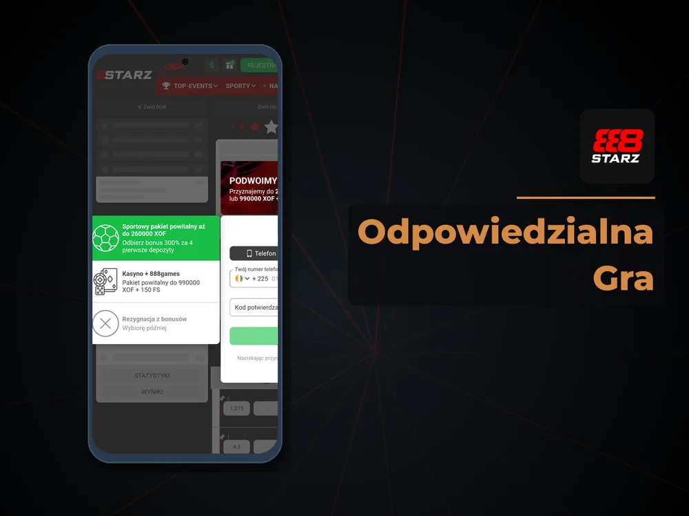 888starz - Odpowiedzialna Gra