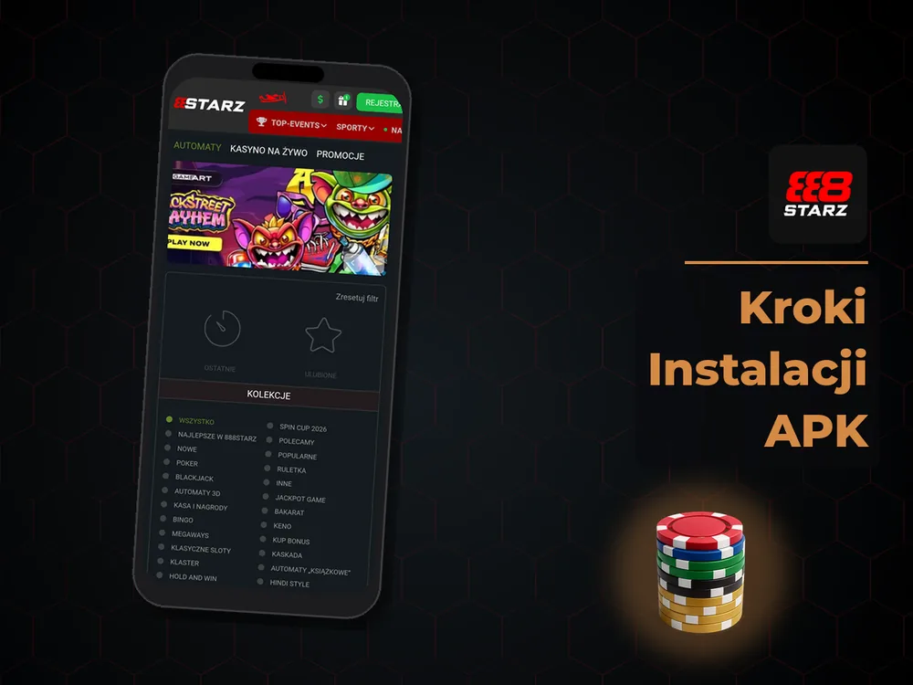 888starz - Kroki Instalacji APK