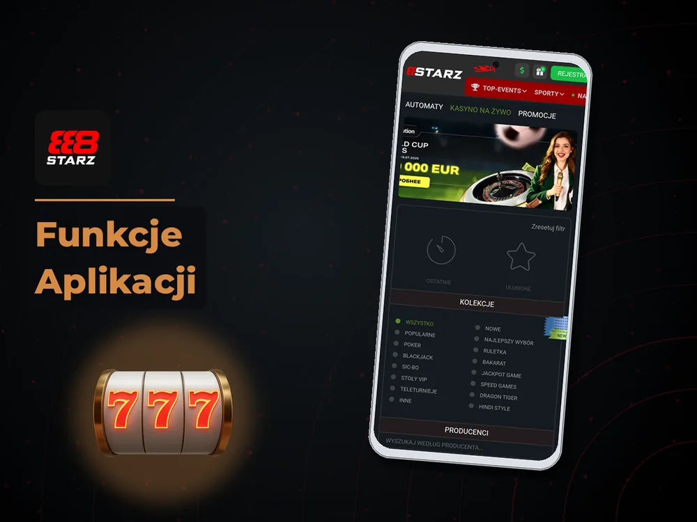 888starz - Funkcje Aplikacji