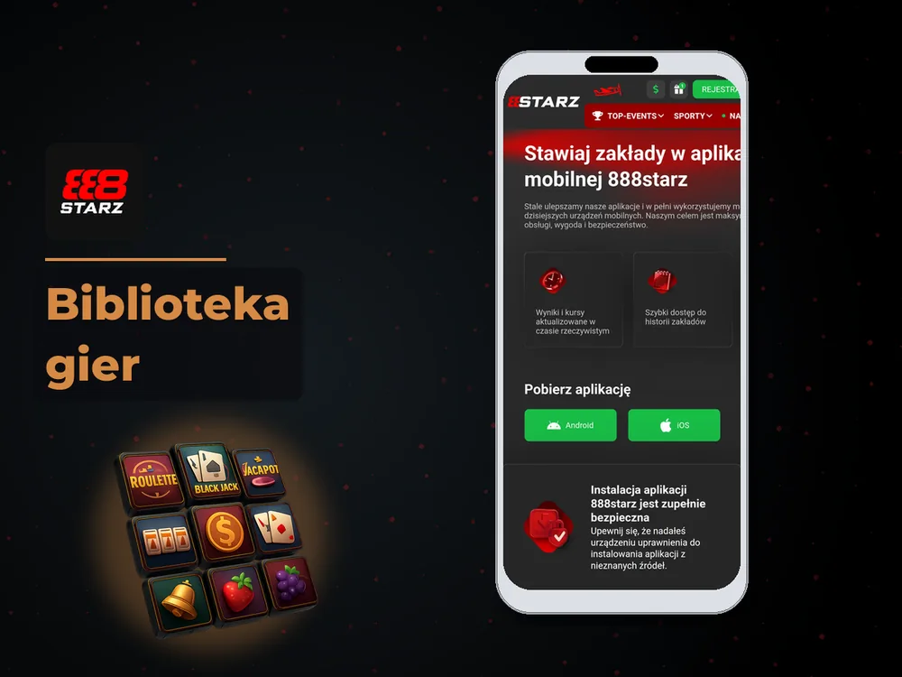 888starz - Biblioteka gier