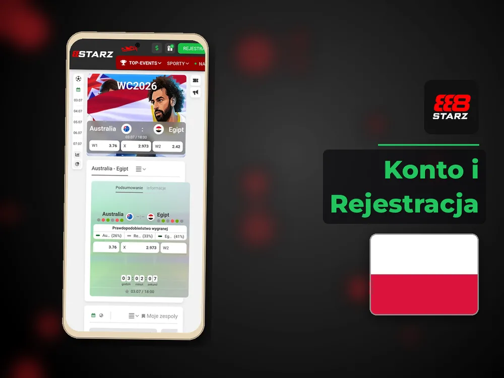 888starz - Konto i Rejestracja