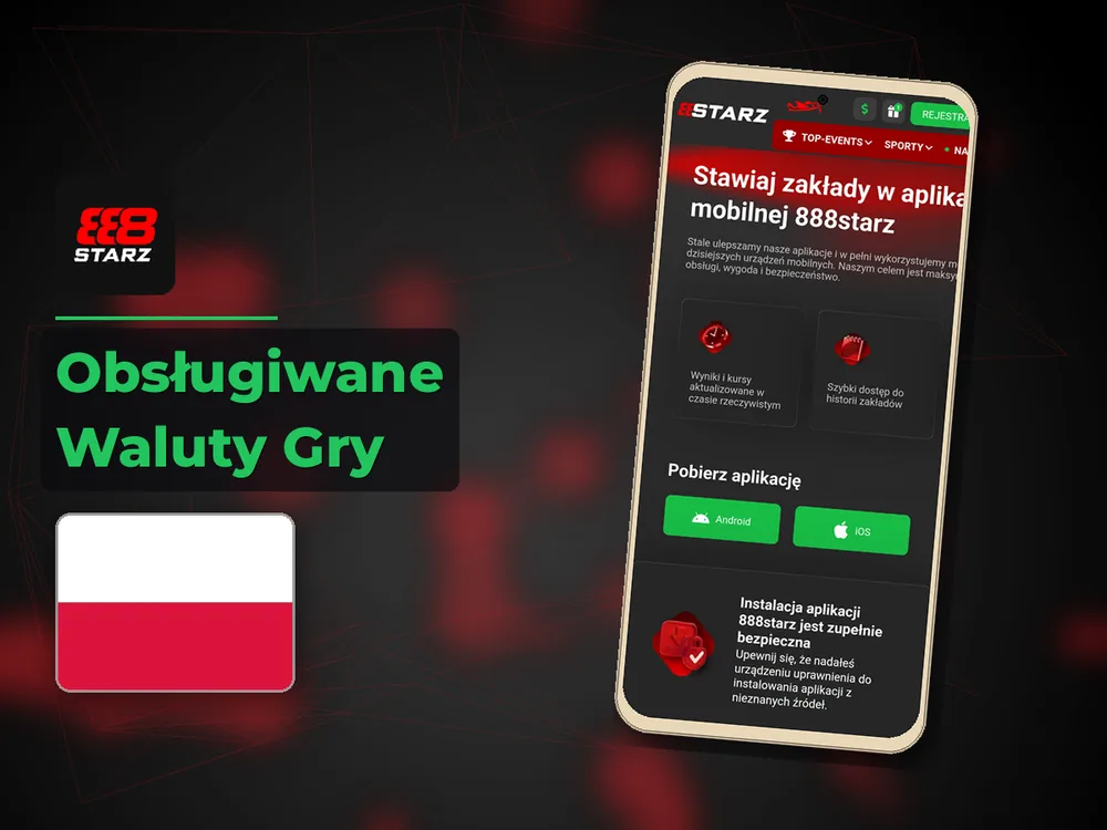 888starz - Obsługiwane Waluty Gry