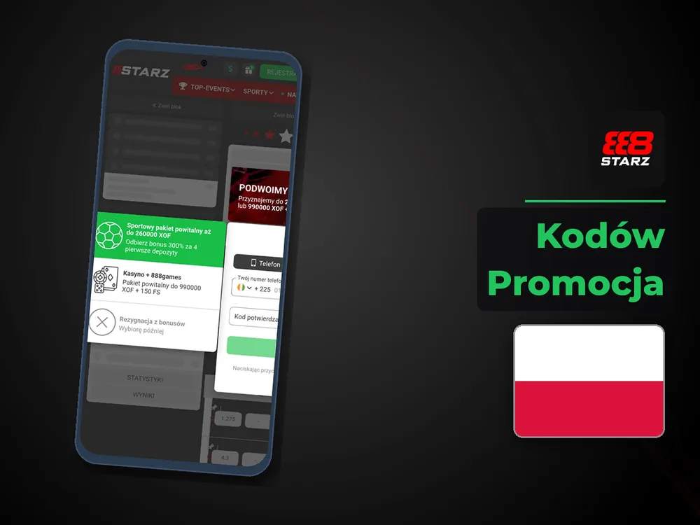 888starz - Kodów Promocja
